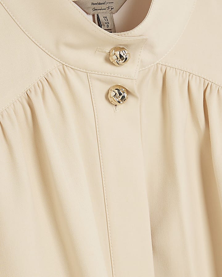 Beige Cape Jacket