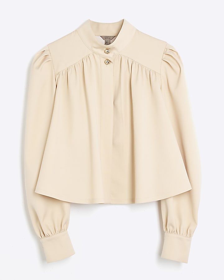 Beige Cape Jacket