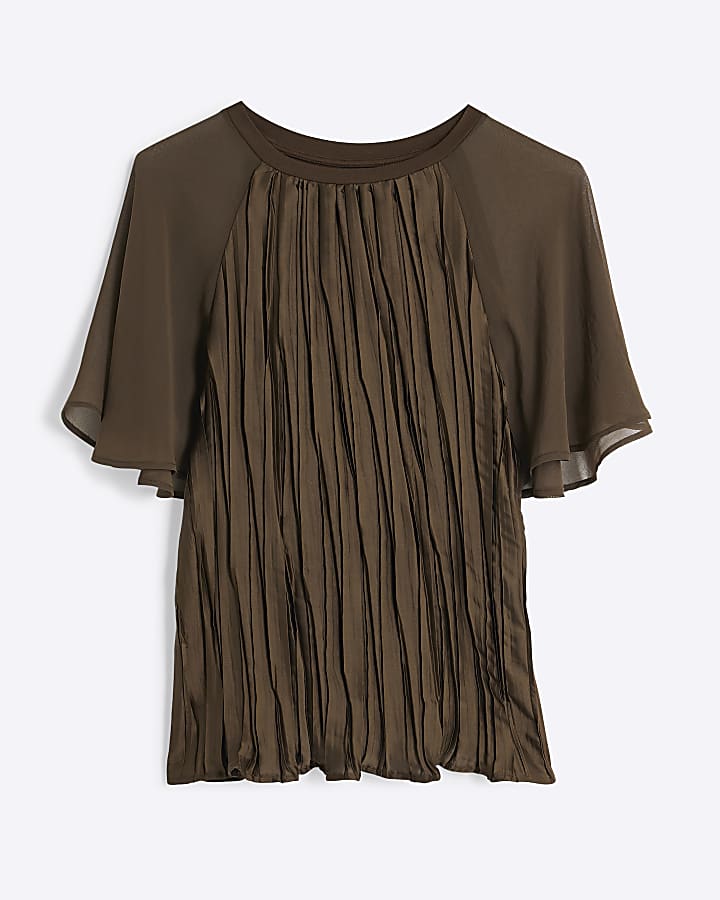 Khaki Short Sleeve T-Shirt