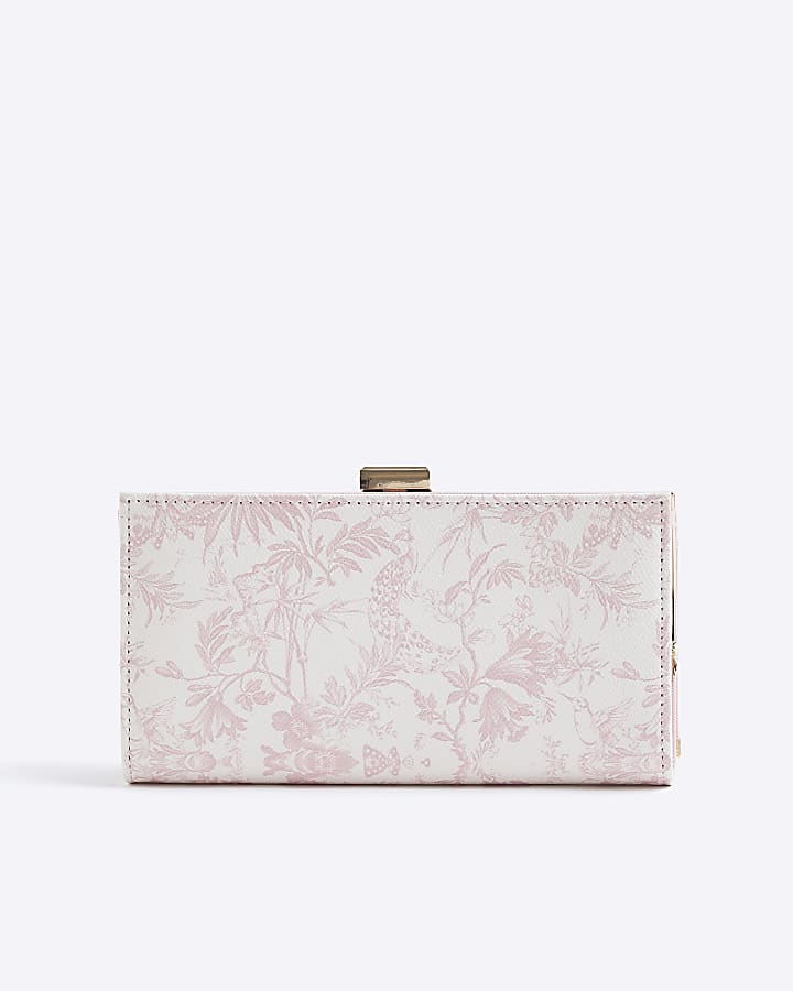 Pink Floral Purse