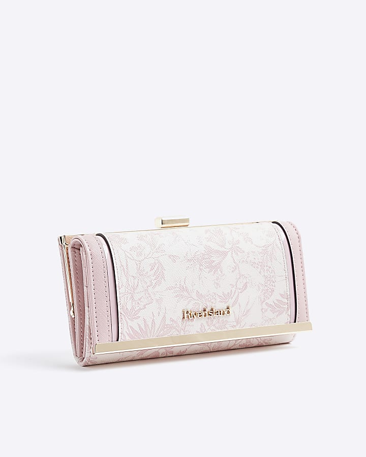 Pink Floral Purse