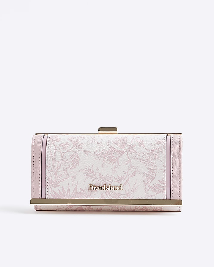 Pink Floral Purse