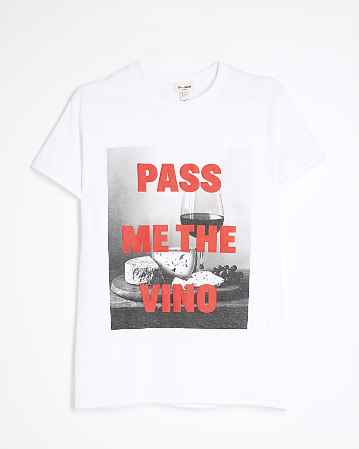 White Pass Me The Vino T-Shirt