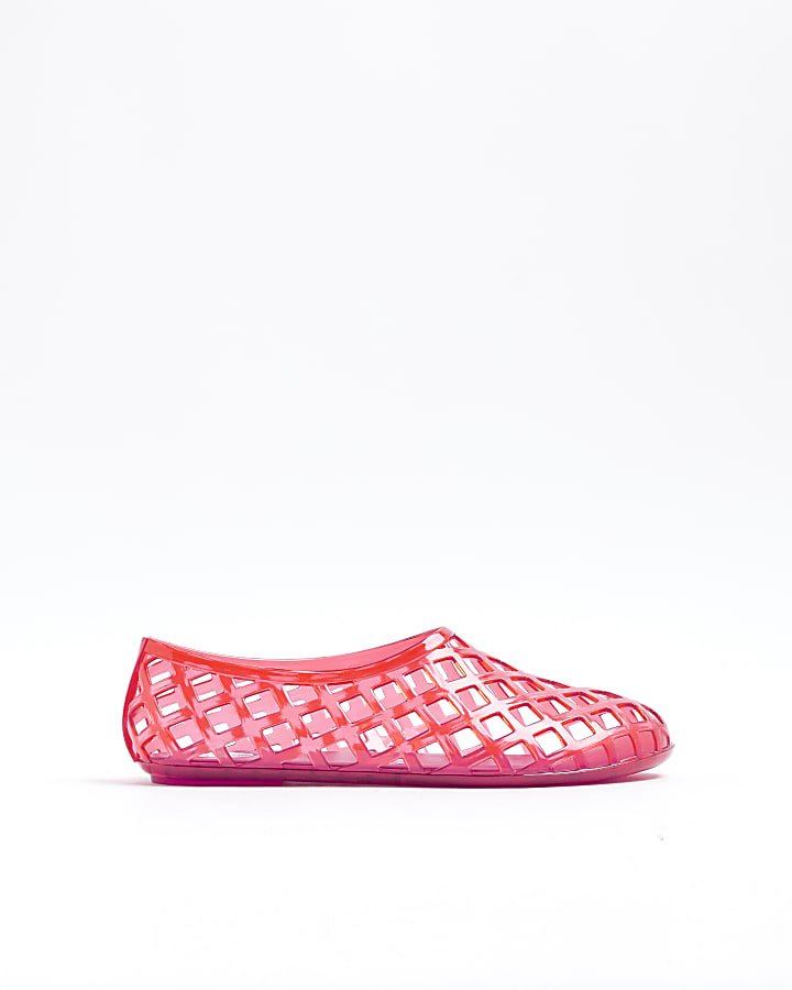 Red Juju Jelly Sandals