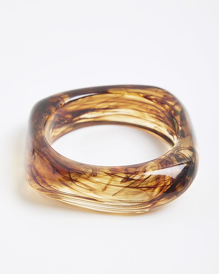 Brown Resin Bangle