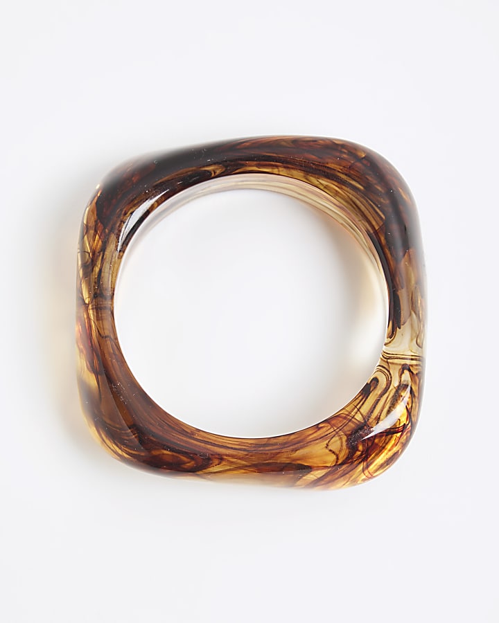 Brown Resin Bangle