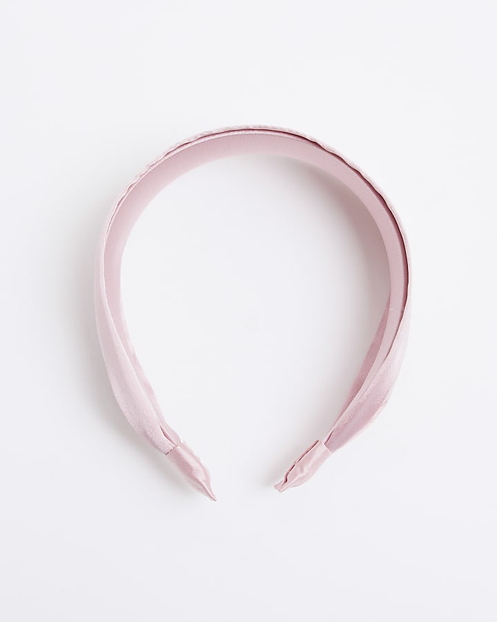 Pink Wide Flat Headband