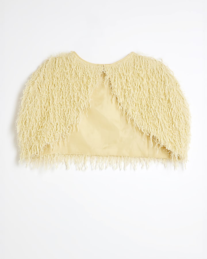 Yellow Tassel Cape