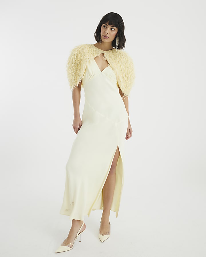 Yellow Tassel Cape