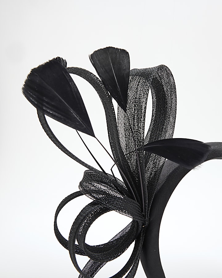 Black Fascinator Headband