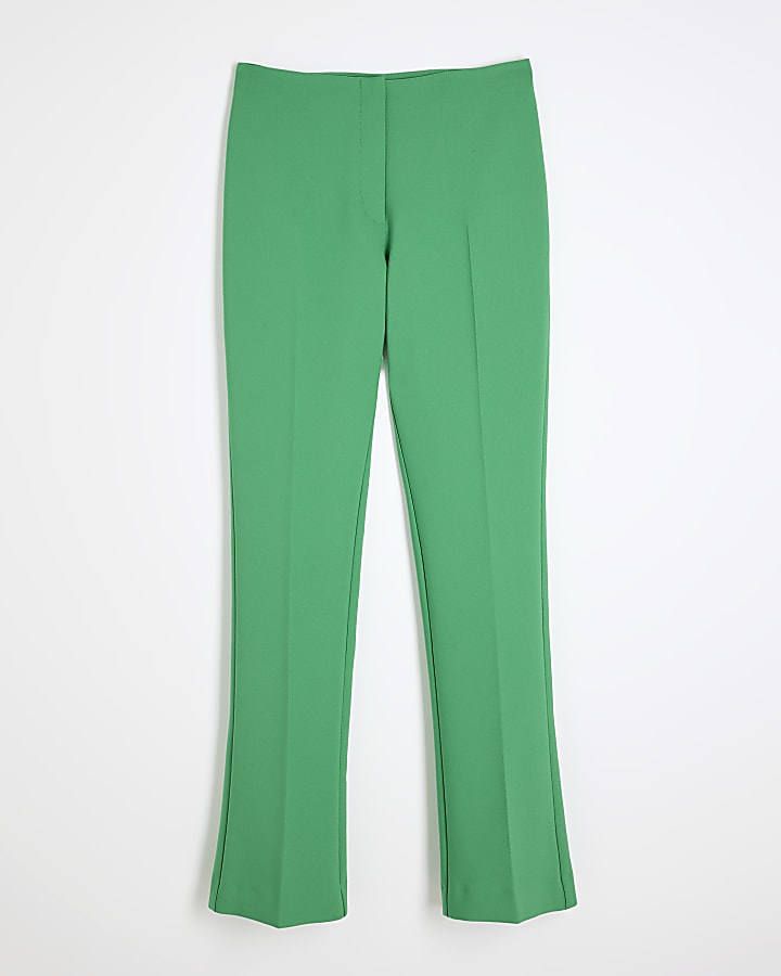 Green Skinny Leg Trousers