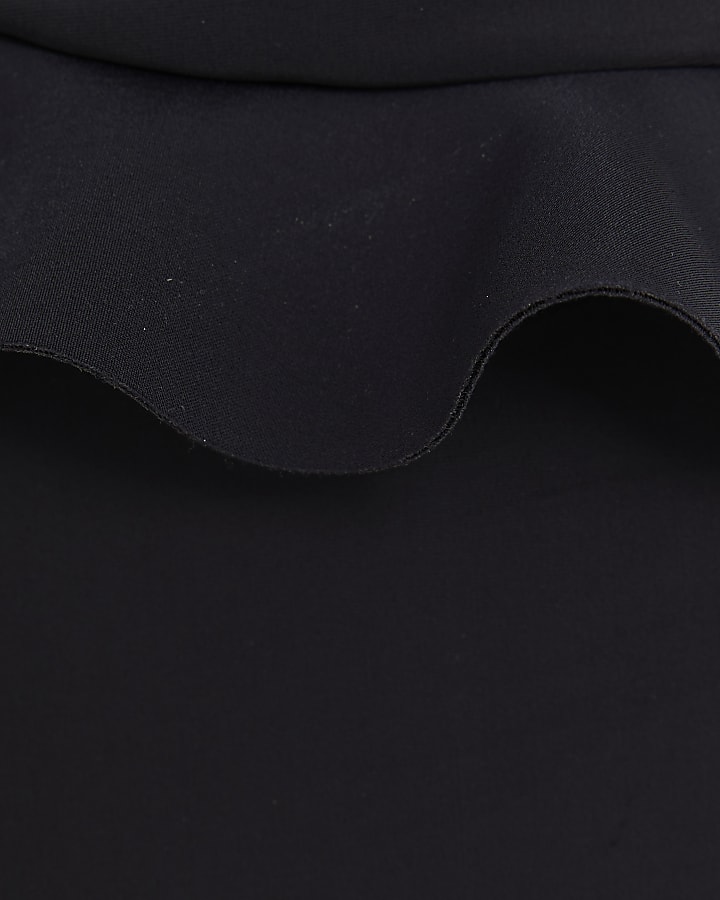 Black Frill Swimsuit