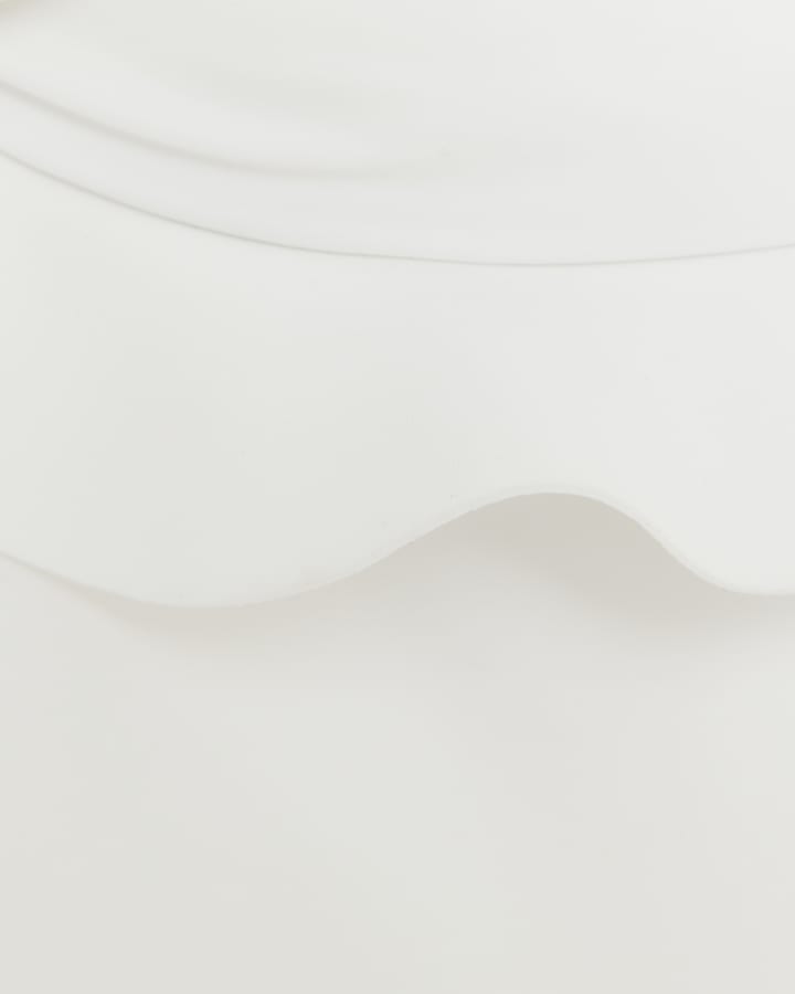 White Frill Swimsuit
