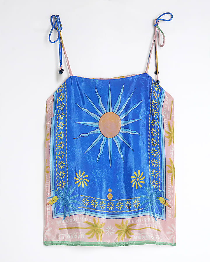 Blue Atlas Cami Top