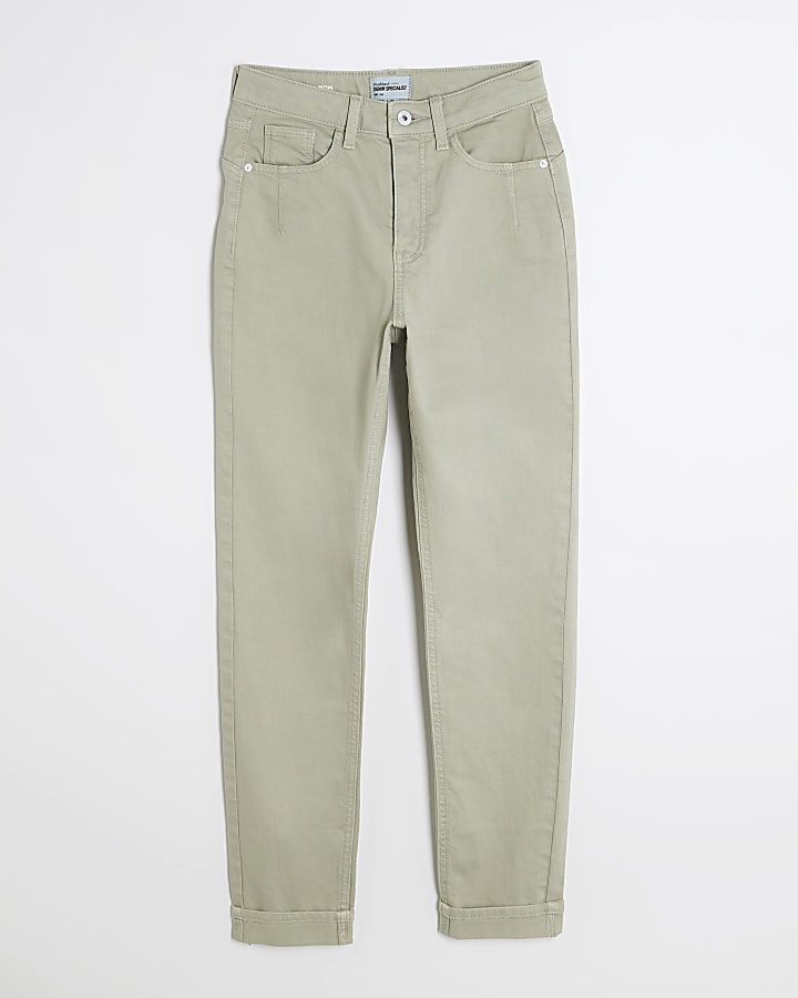 Green Mom Sculpt Jeans