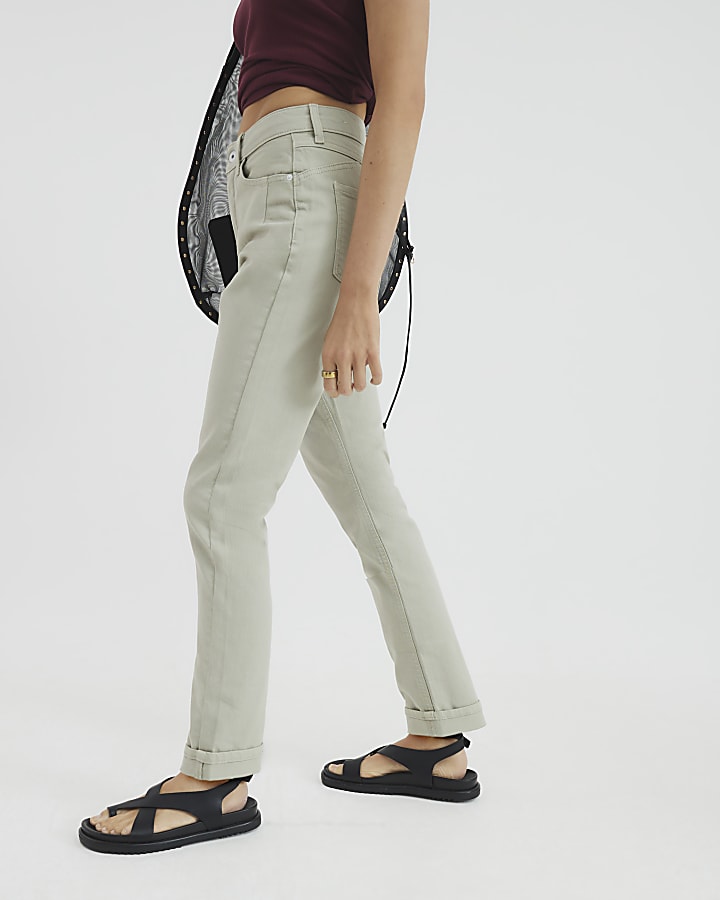 Green Mom Sculpt Jeans