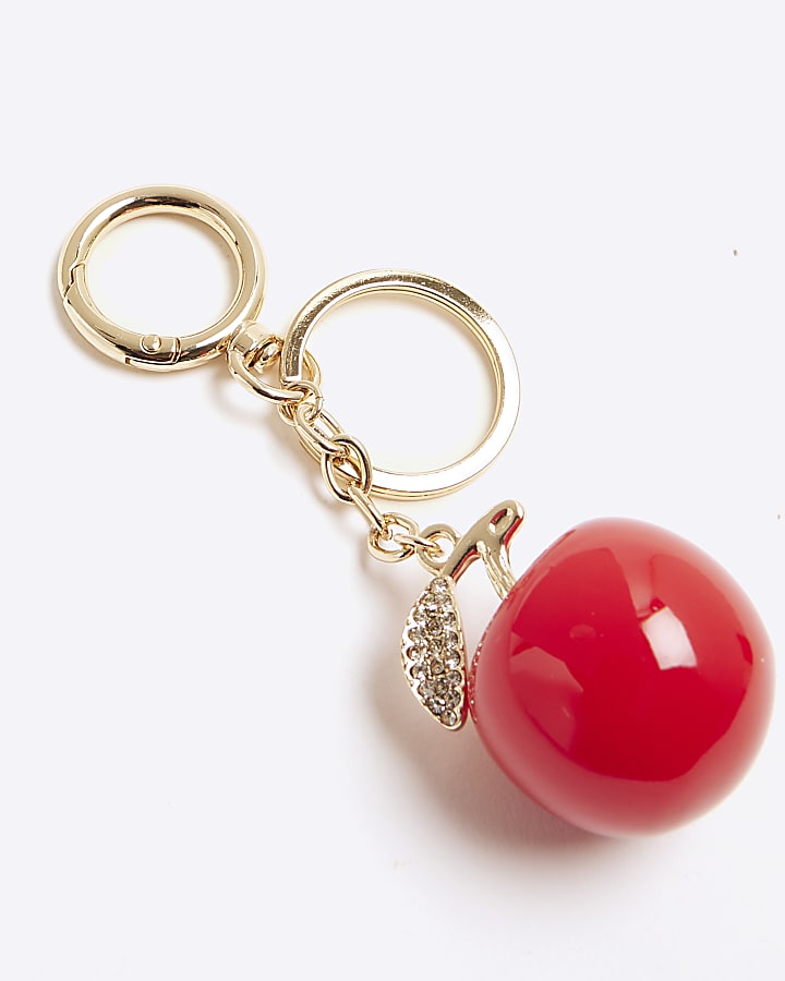 Red Apple Bag Charm