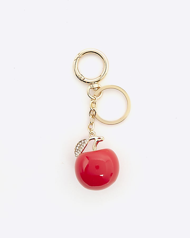 Red Apple Bag Charm