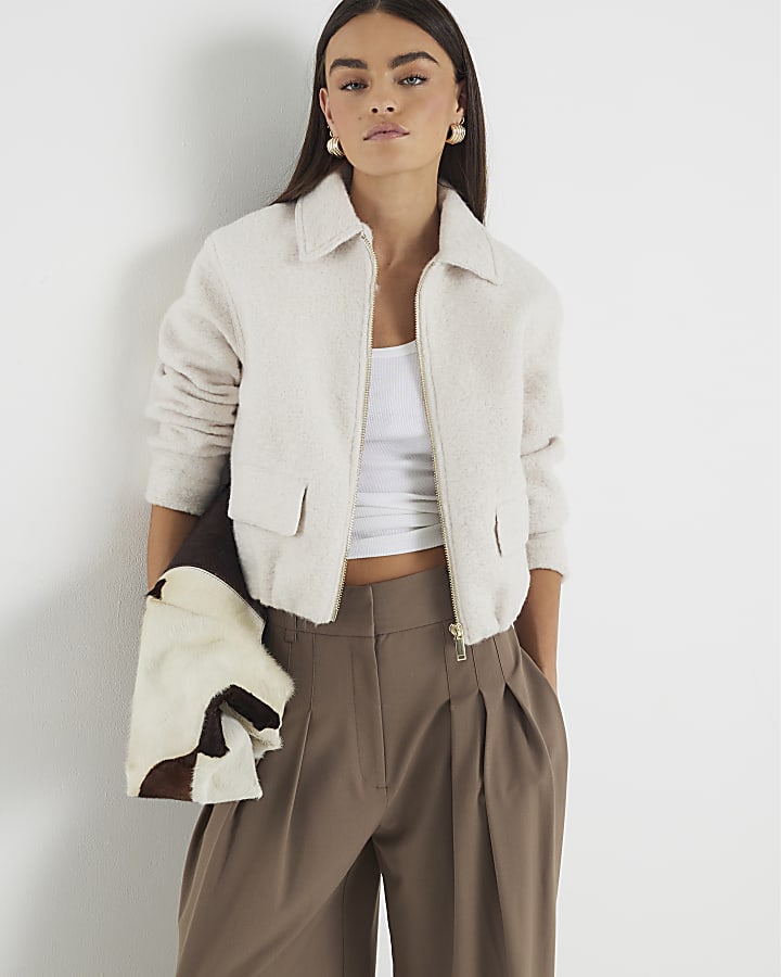 Cream Harrington Jacket