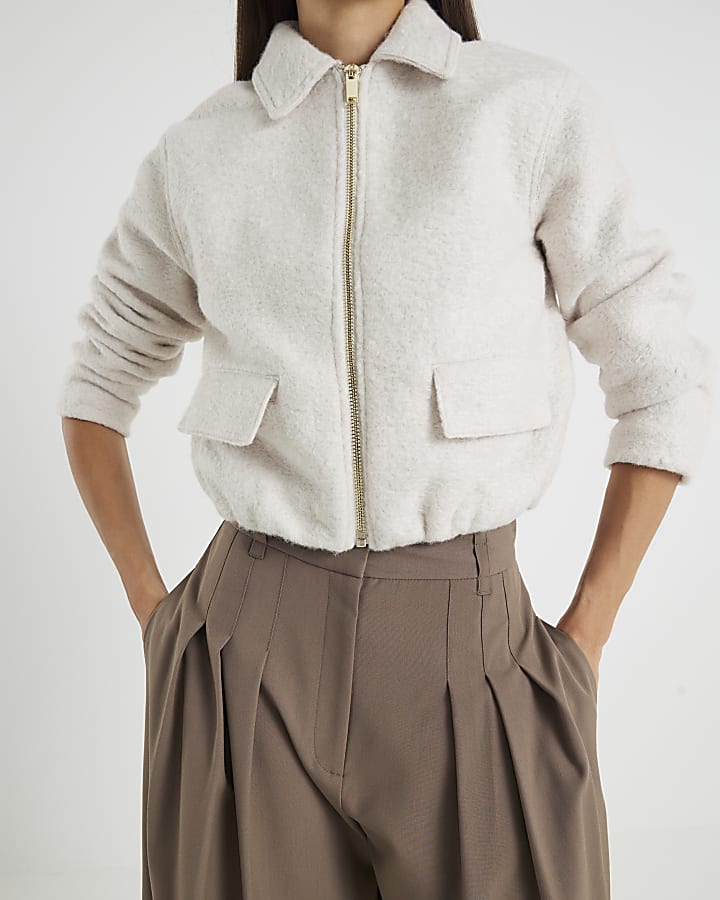 Cream Harrington Jacket
