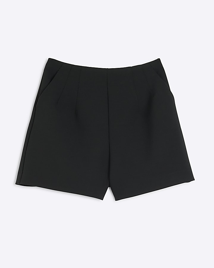 Black High Waisted Shorts