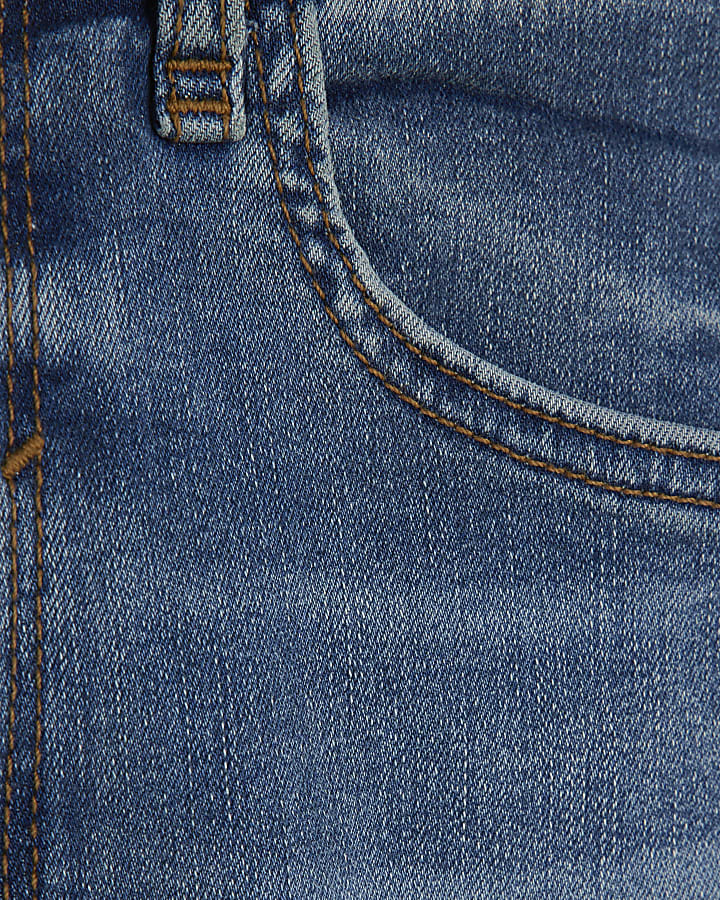 Blue Skinny High Waisted Jeans