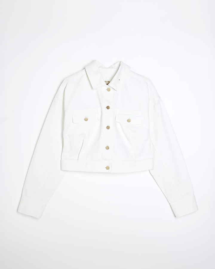 White Denim Jacket