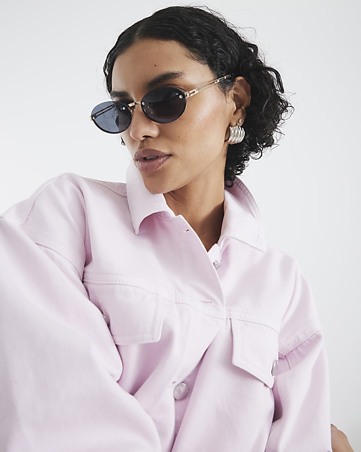 Pink Denim Jacket
