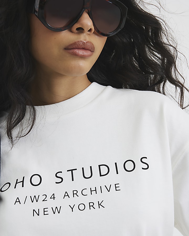 Premium White Soho Studios T-Shirt