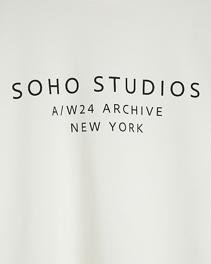 Premium White Soho Studios T-Shirt