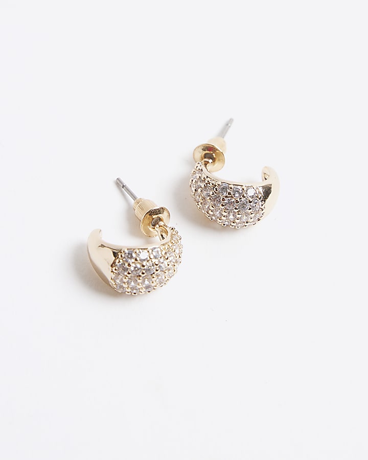 Gold Teardrop Earrings