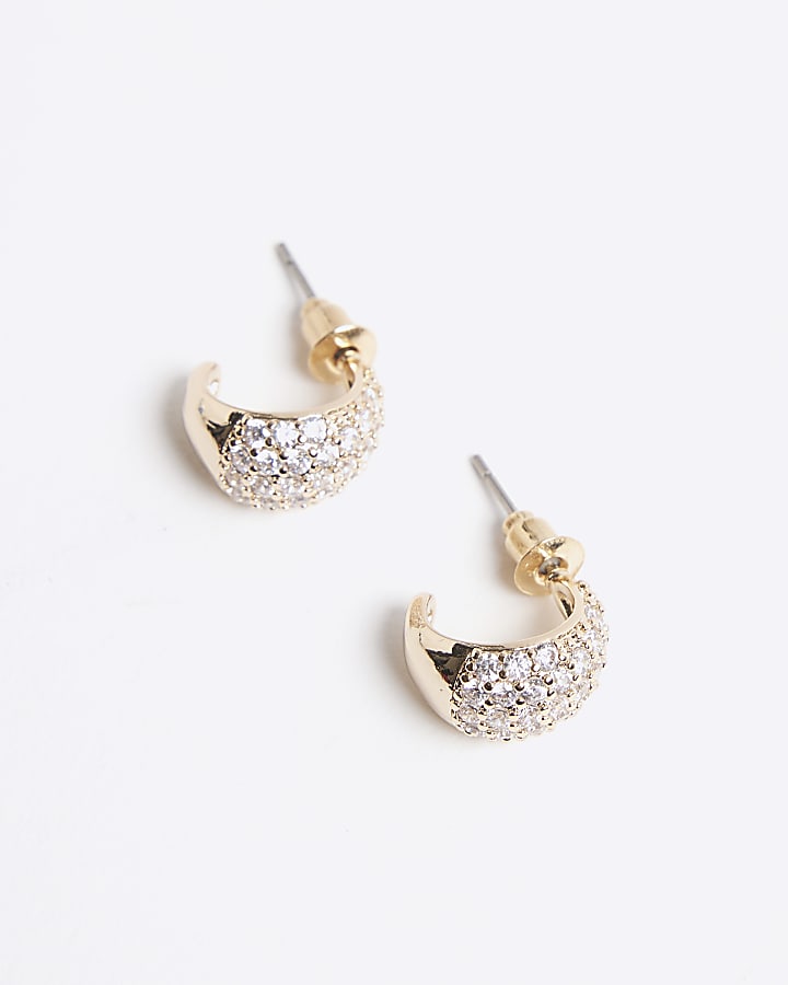 Gold Teardrop Earrings
