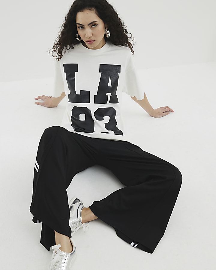 White Short Sleeve LA 93 T-shirt