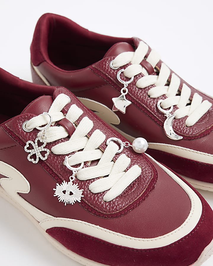 Silver 5 Pack Shoe Charms