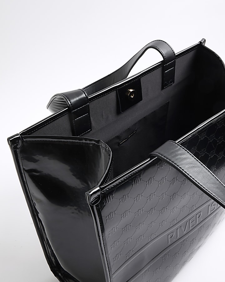 Black Shopper And Laptop Bag Bundle