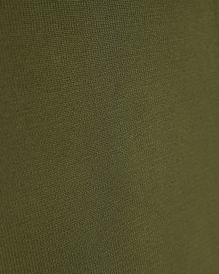 Khaki Knit Tank Top
