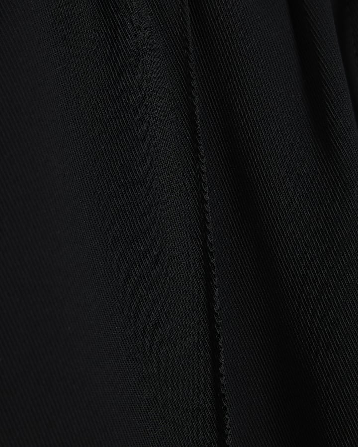 Petite Black Tailored Joggers