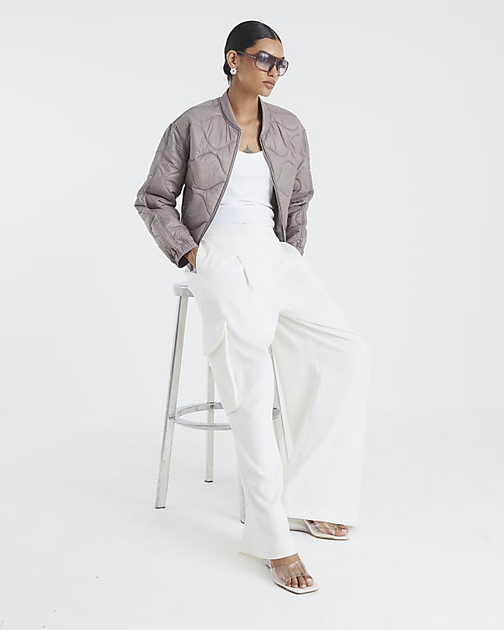 Grey Lighweight Padded Jacket