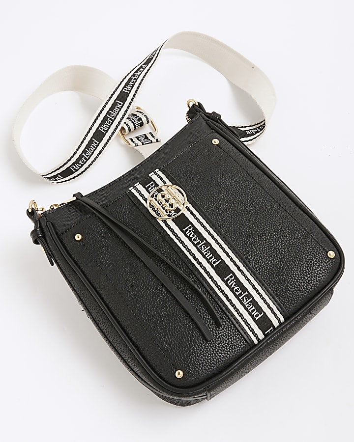 Black RI Pocket Messenger Bag