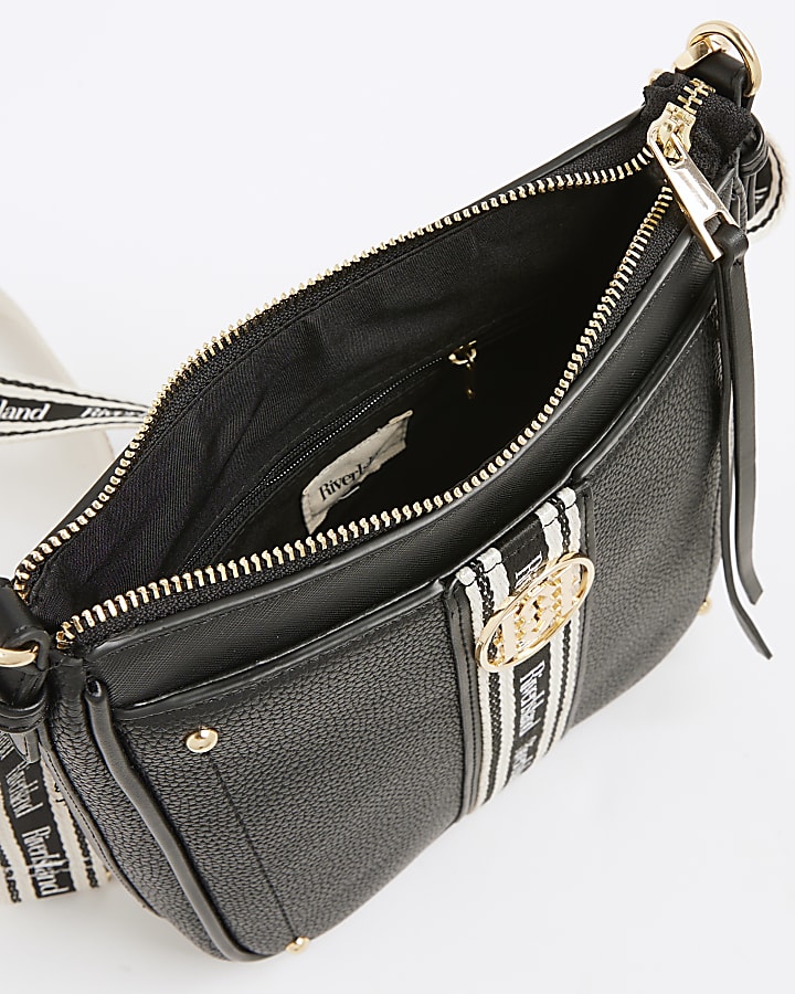 Black RI Pocket Messenger Bag