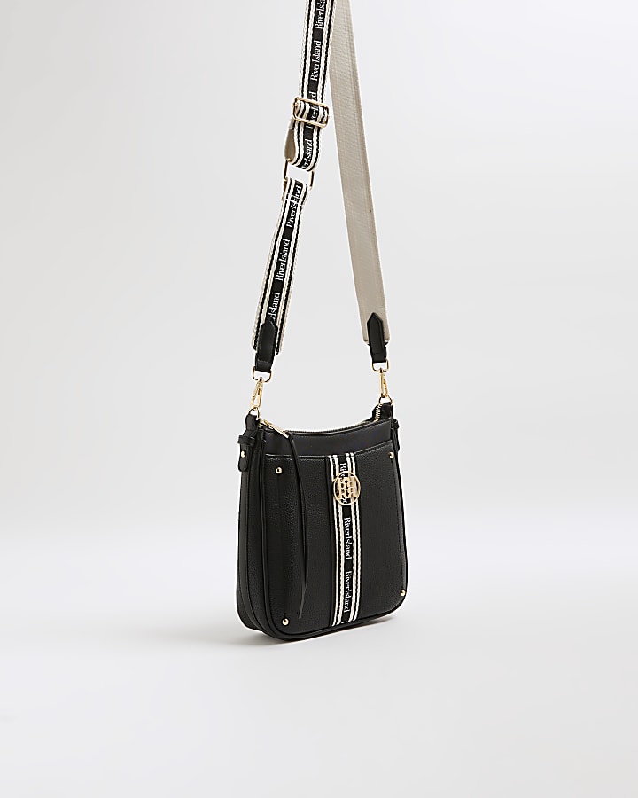 Black RI Pocket Messenger Bag