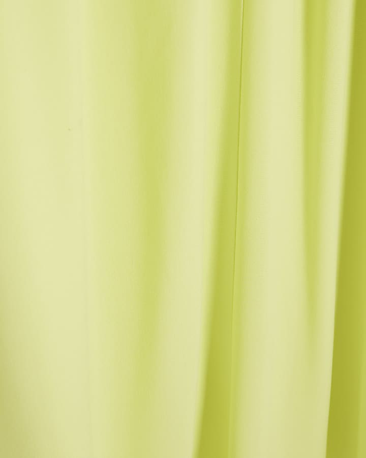 Petite Lime Sleeveless Maxi Dress