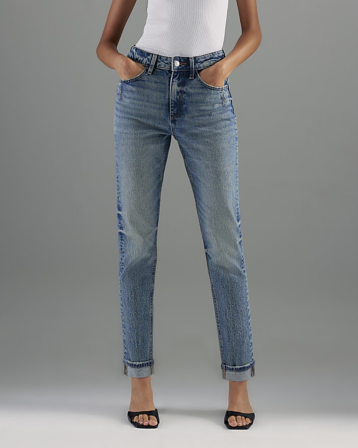 Blue Mom Sculpt Jeans