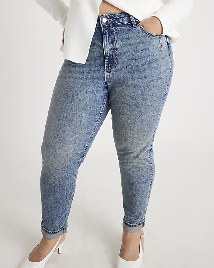 Blue Mom Sculpt Jeans