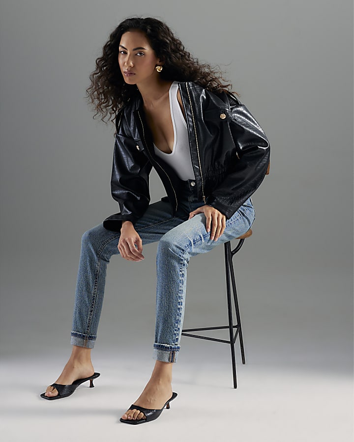 Blue Mom Sculpt Jeans