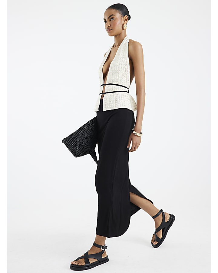Black Premium Maxi Skirt