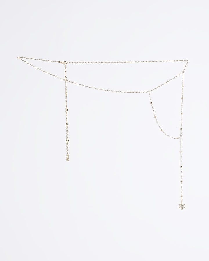 Gold Star Thigh Chain