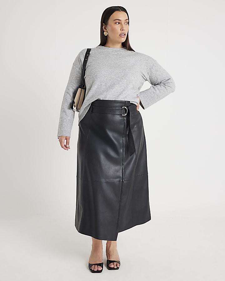 Grey Crew Neck Jumper