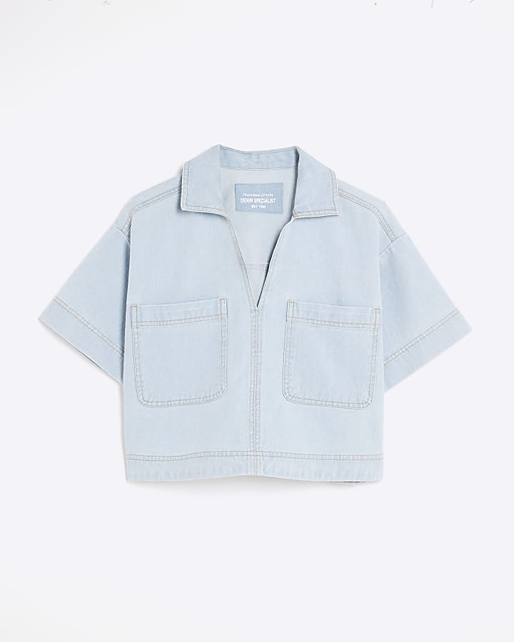 Blue Denim Shirt
