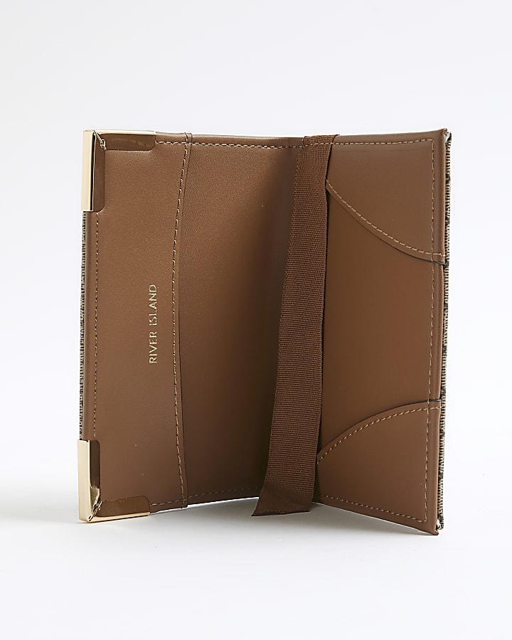 Beige Monogram Passport Holder